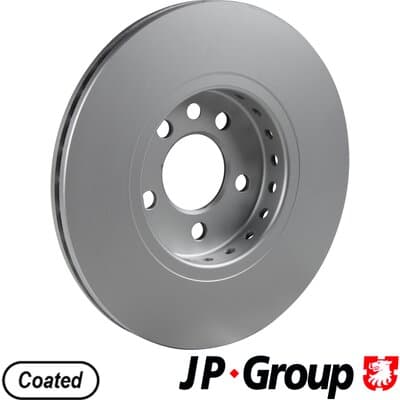 Bromsskiva — Framaxel från JP GROUP - bild 2