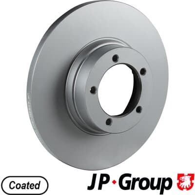 Bromsskiva — Framaxel från JP GROUP