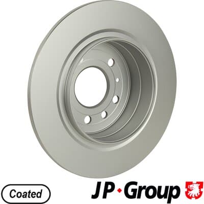 Bromsskiva — Bakaxel från JP GROUP - bild 2