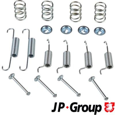 Tillbehörssats bromsbackar parkeringsbroms från JP GROUP