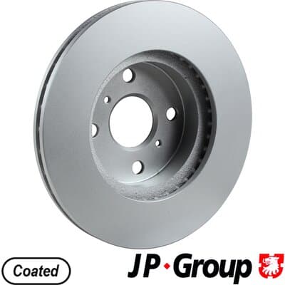 Bromsskiva — Framaxel från JP GROUP - bild 2
