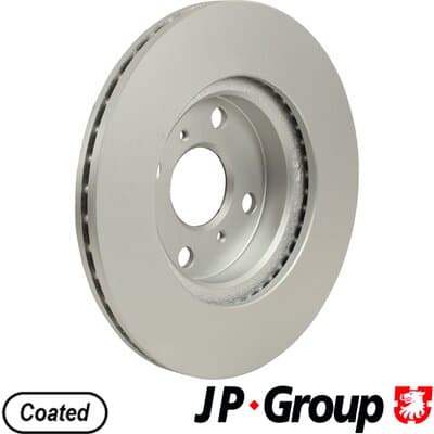 Bromsskiva — Framaxel från JP GROUP - bild 2