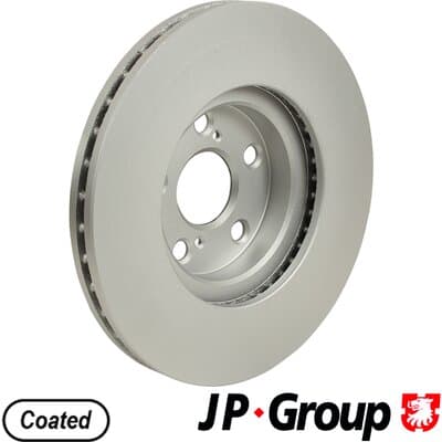 Bromsskiva — Framaxel från JP GROUP - bild 2