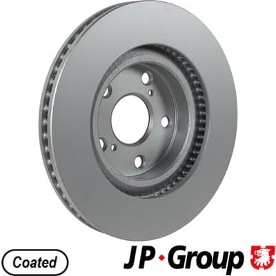 Bromsskiva — Framaxel från JP GROUP - bild 2