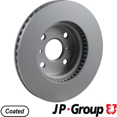 Bromsskiva — Framaxel från JP GROUP - bild 2