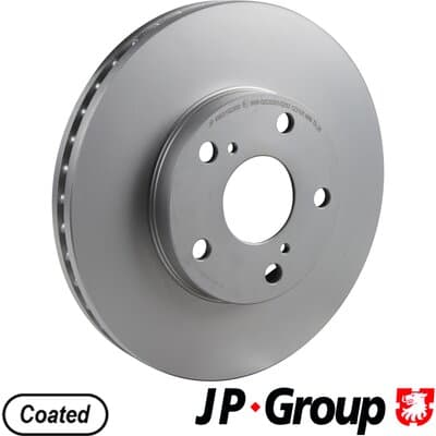 Bromsskiva — Framaxel från JP GROUP