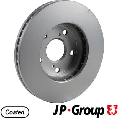 Bromsskiva — Framaxel från JP GROUP - bild 2