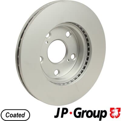 Bromsskiva — Framaxel från JP GROUP - bild 2