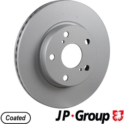 Bromsskiva — Framaxel från JP GROUP