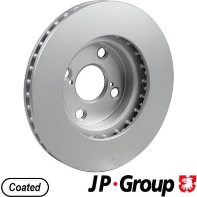 Bromsskiva — Framaxel från JP GROUP - bild 2