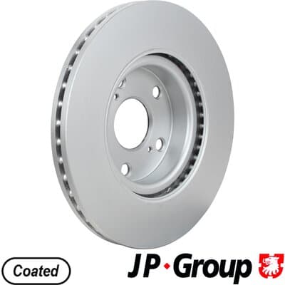 Bromsskiva — Framaxel från JP GROUP - bild 2