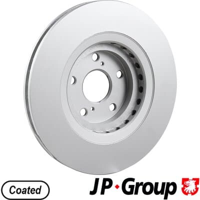 Bromsskiva — Framaxel från JP GROUP - bild 2