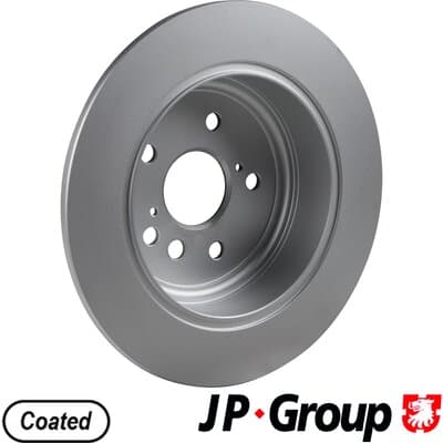 Bromsskiva — Bakaxel från JP GROUP - bild 2