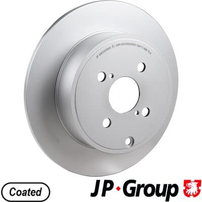Bromsskiva — Bakaxel från JP GROUP