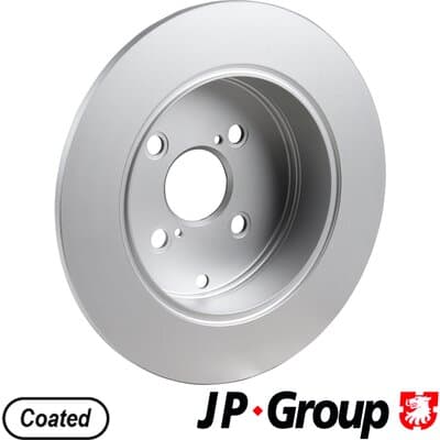Bromsskiva — Bakaxel från JP GROUP - bild 2