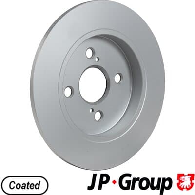 Bromsskiva — Bakaxel från JP GROUP - bild 2