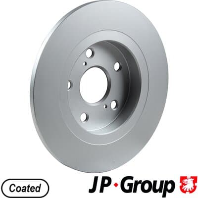 Bromsskiva — Bakaxel från JP GROUP - bild 2
