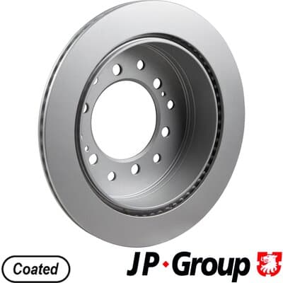 Bromsskiva — Bakaxel från JP GROUP - bild 2