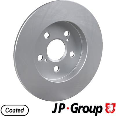Bromsskiva — Bakaxel från JP GROUP - bild 2