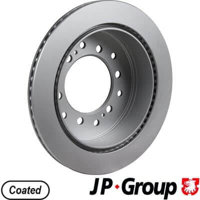 Bromsskiva — Bakaxel från JP GROUP - bild 2