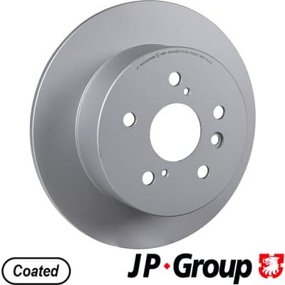 Bromsskiva — Bakaxel från JP GROUP