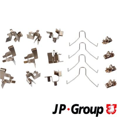 Tillbehörssats skivbromsbelägg från JP GROUP