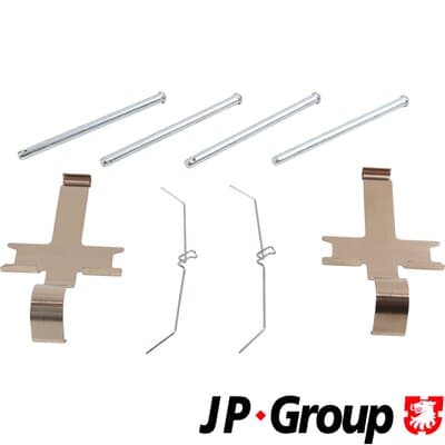 Tillbehörssats skivbromsbelägg från JP GROUP