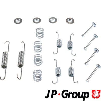 Tillbehörssats bromsbackar parkeringsbroms från JP GROUP