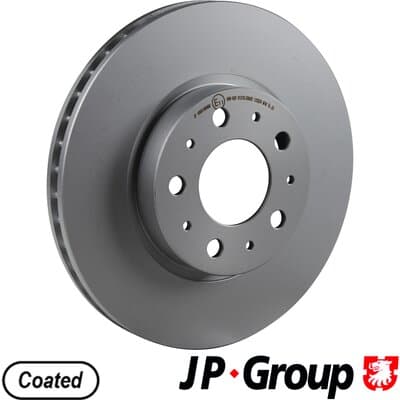 Bromsskiva — Framaxel från JP GROUP
