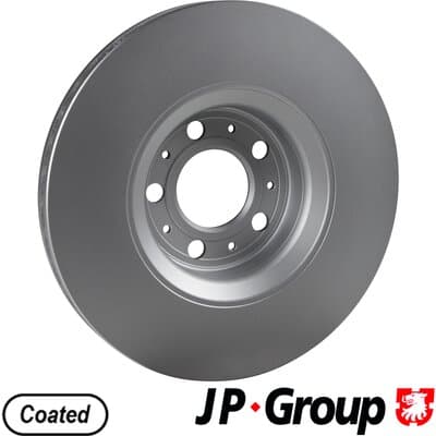 Bromsskiva — Framaxel från JP GROUP - bild 2