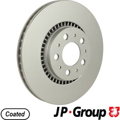 Bromsskiva — Framaxel från JP GROUP