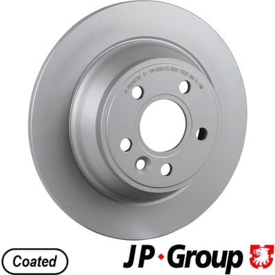 Bromsskiva — Bakaxel från JP GROUP