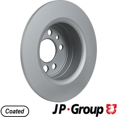 Bromsskiva — Bakaxel från JP GROUP - bild 2
