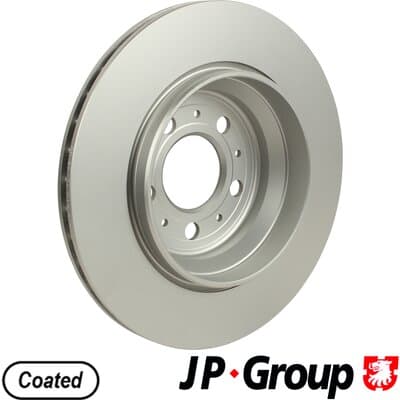 Bromsskiva — Bakaxel från JP GROUP - bild 2