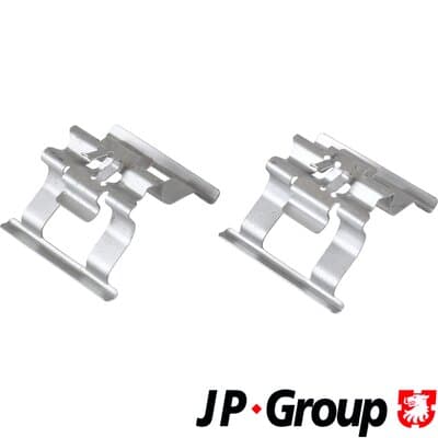 Tillbehörssats skivbromsbelägg från JP GROUP