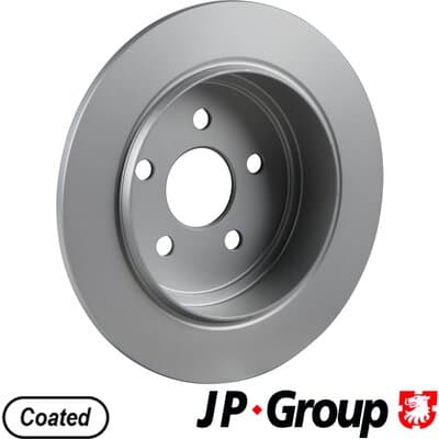 Bromsskiva — Bakaxel från JP GROUP - bild 2