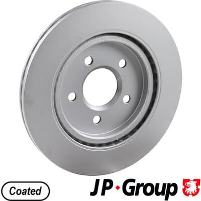 Bromsskiva — Bakaxel från JP GROUP - bild 2