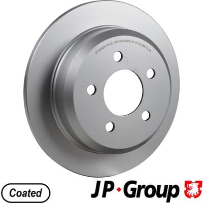 Bromsskiva — Bakaxel