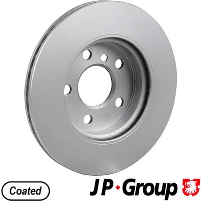 Bromsskiva — Framaxel från JP GROUP - bild 2