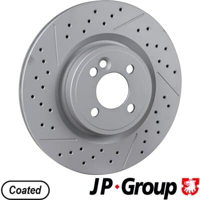 Bromsskiva — Framaxel från JP GROUP