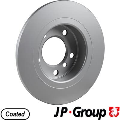 Bromsskiva — Bakaxel från JP GROUP - bild 2