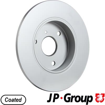 Bromsskiva — Framaxel från JP GROUP - bild 2