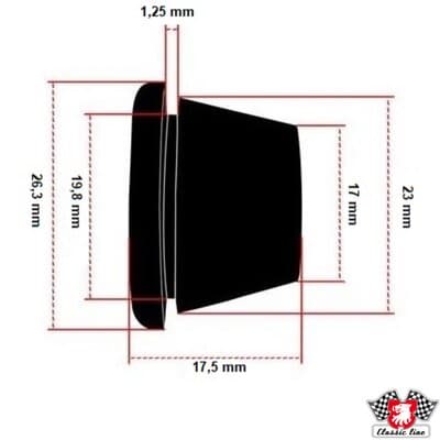Tätning motorhuv från JP GROUP - bild 2