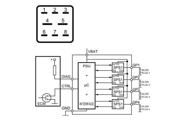 14 Kontrollenhet glödstiftsystem från MAHLE - bild 2