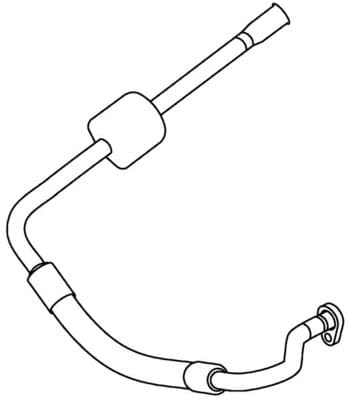 97 000P Varibelttrycksledning klimatanläggning