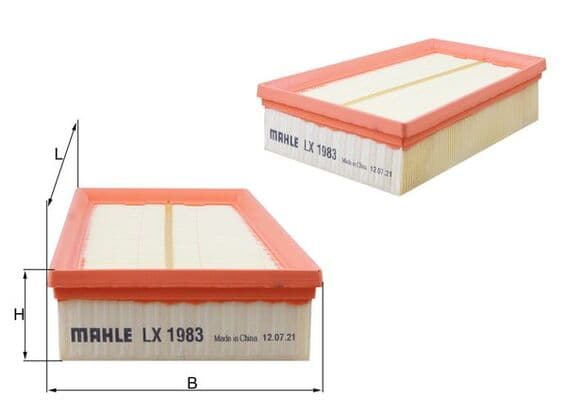 1983 Luftfilter