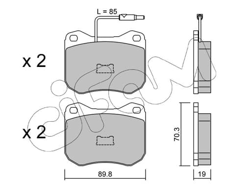 MAGNETI MARELLI 356213070000 StÃ¶tdÃ¤mpare