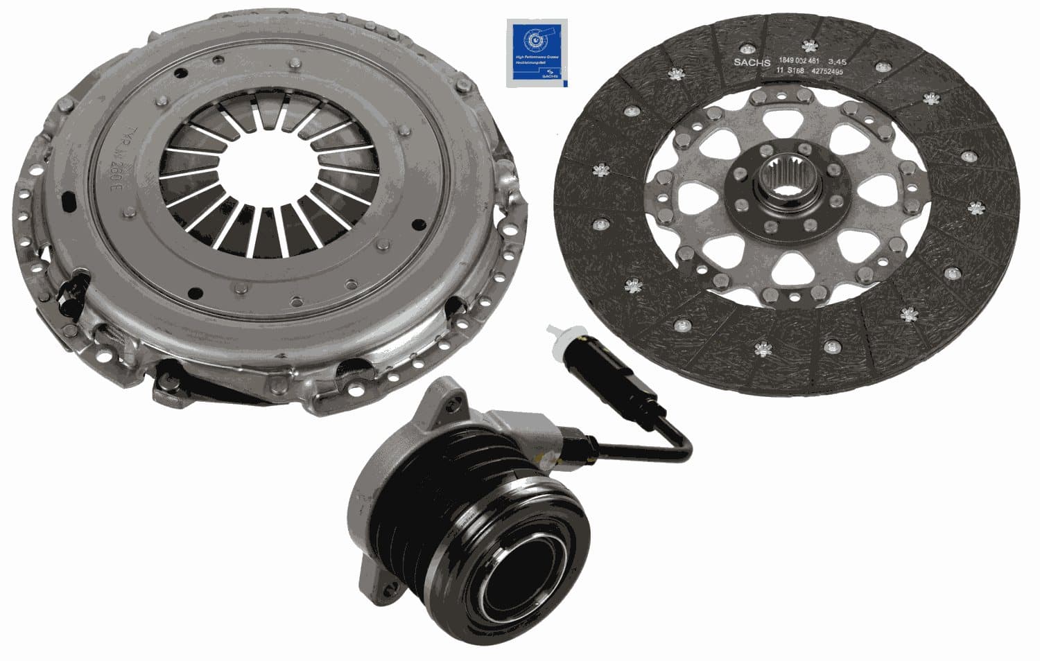 Kopplingssats Ø-260mm från Autofrance