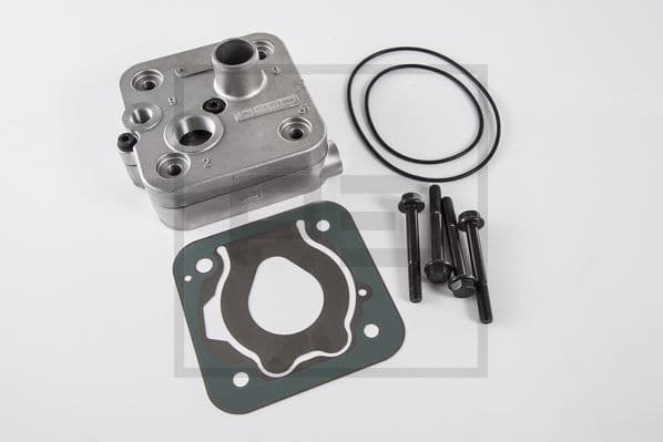 Topplock, luftkompressor