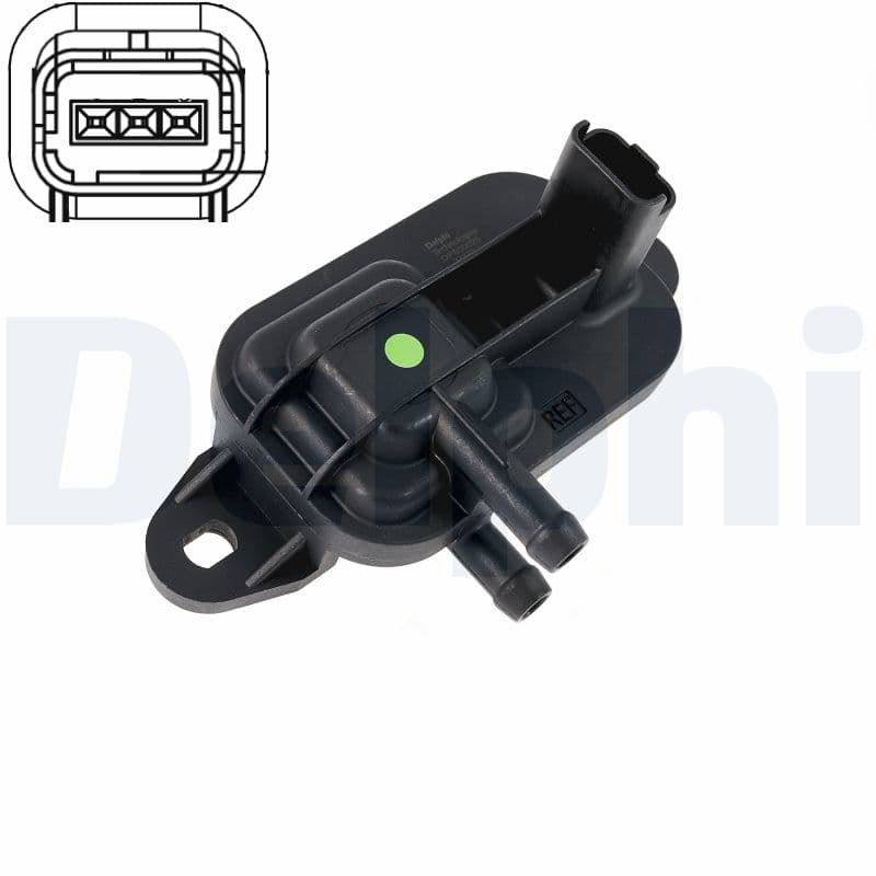 Sensor avgastryck